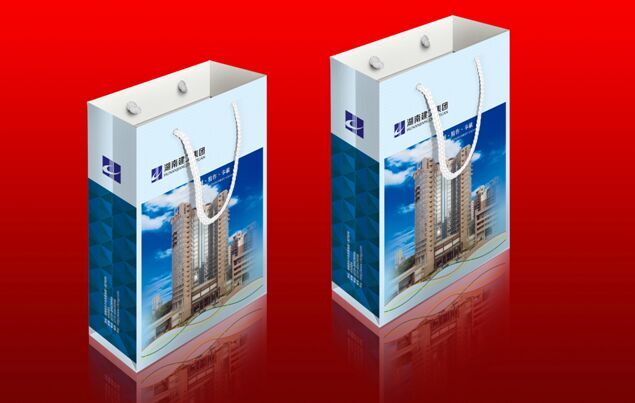 建工集团手提袋印刷丨集团企业手提袋定制丨长沙印刷厂丨长沙印刷公司