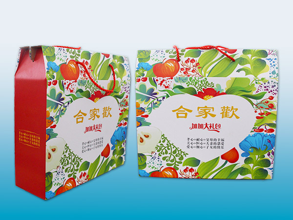 加加食品合家欢精装礼盒丨湖南印刷公司长沙印刷厂鑫成彩印